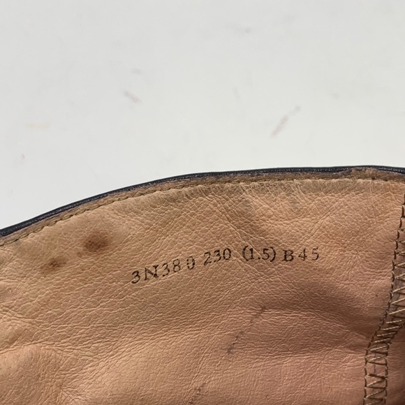 Belle Classical knee high black leather boots 6 stretch panel - Picture 4 of 10